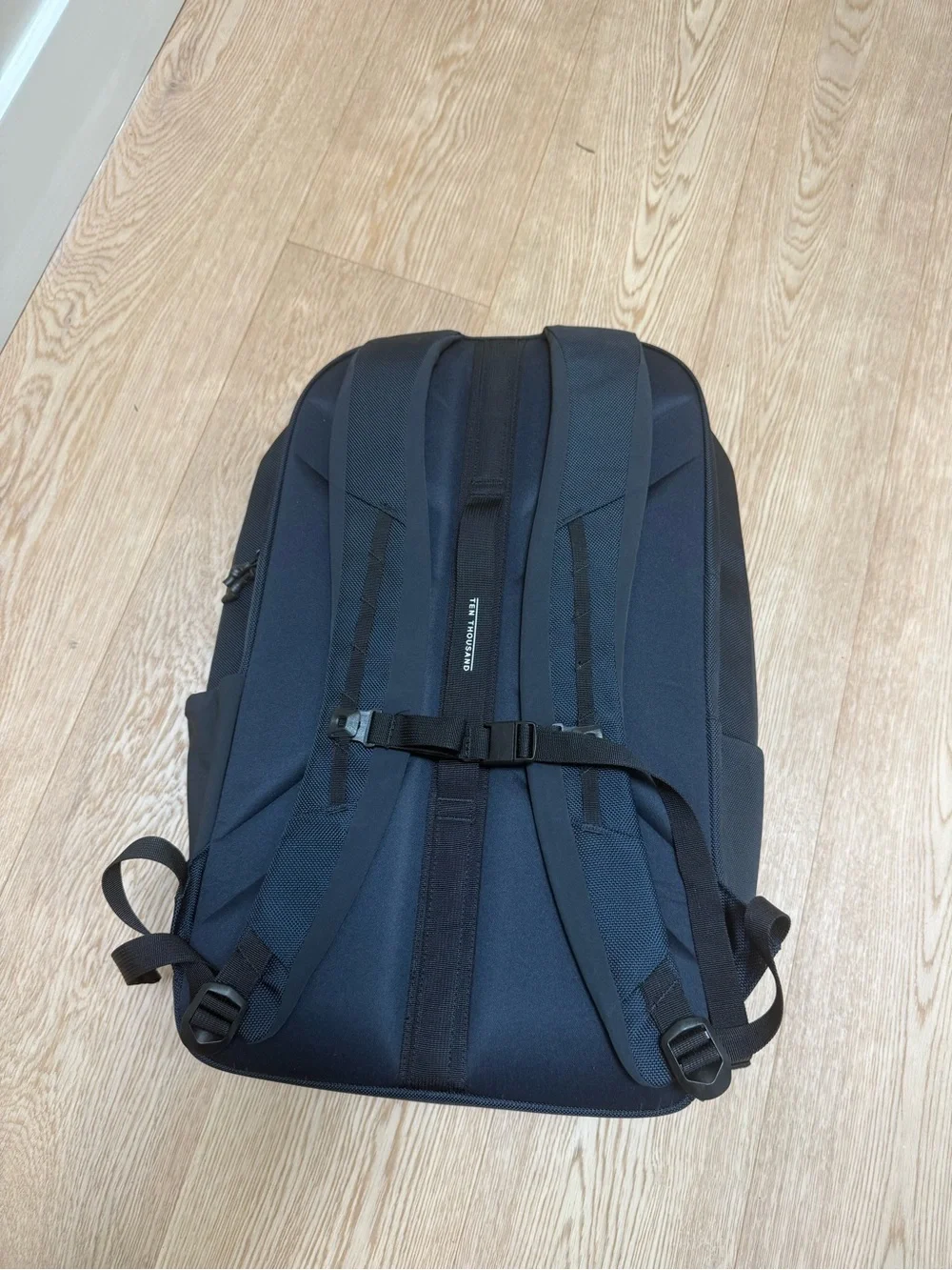 Ten Thousand 30L Backpack Bag Nylon Navy Blue Black NWOT